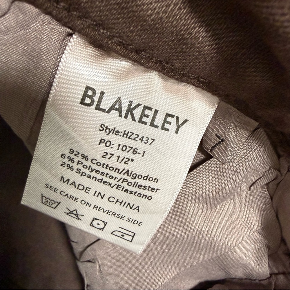 Blakeley Distressed Mocha Brown Jeans - Picture 8 of 8